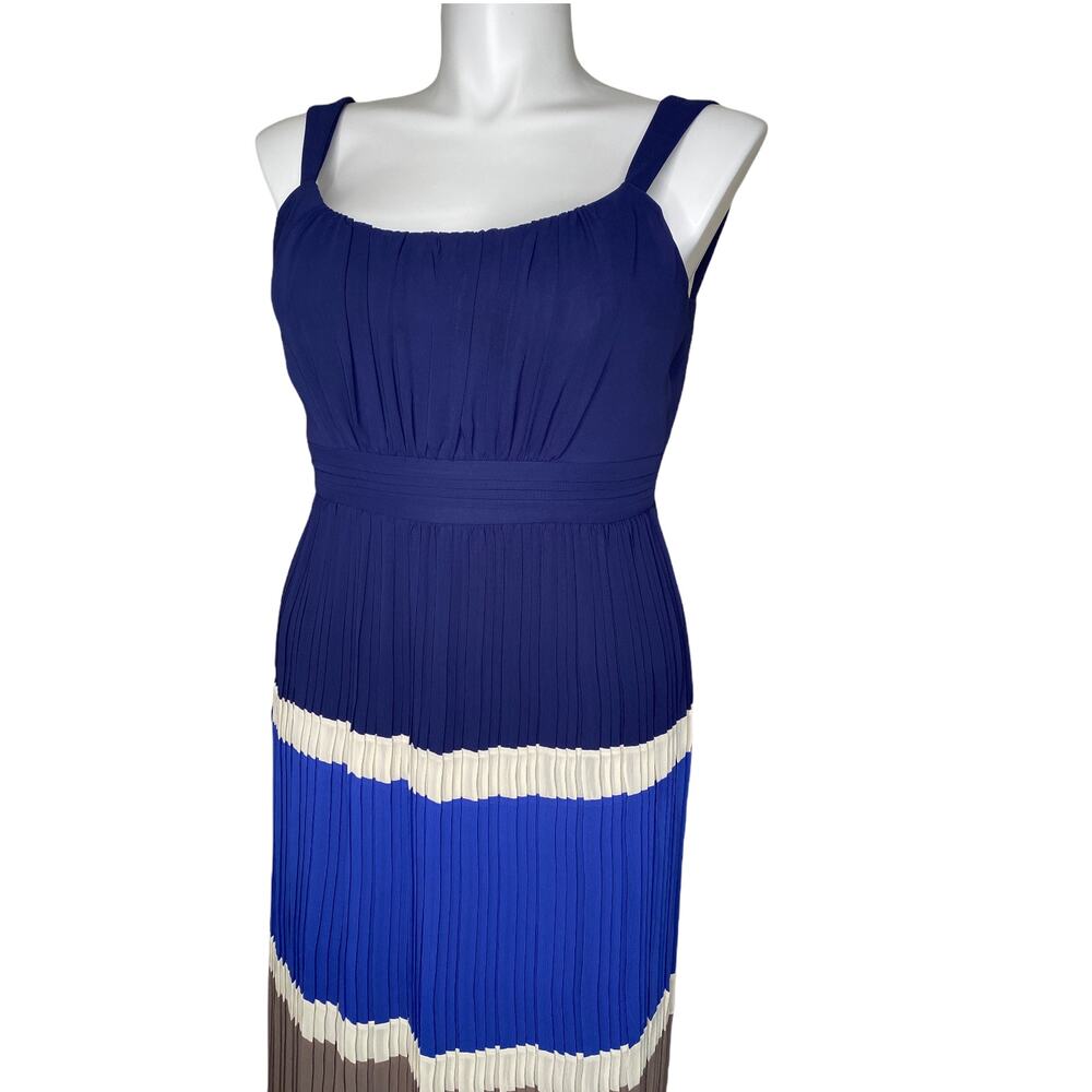 Max And Cleo Size 8 Color-Block Pleated Melissa M… - image 2